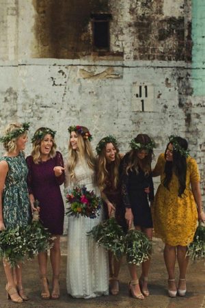 mismatched bridesmaid dresses