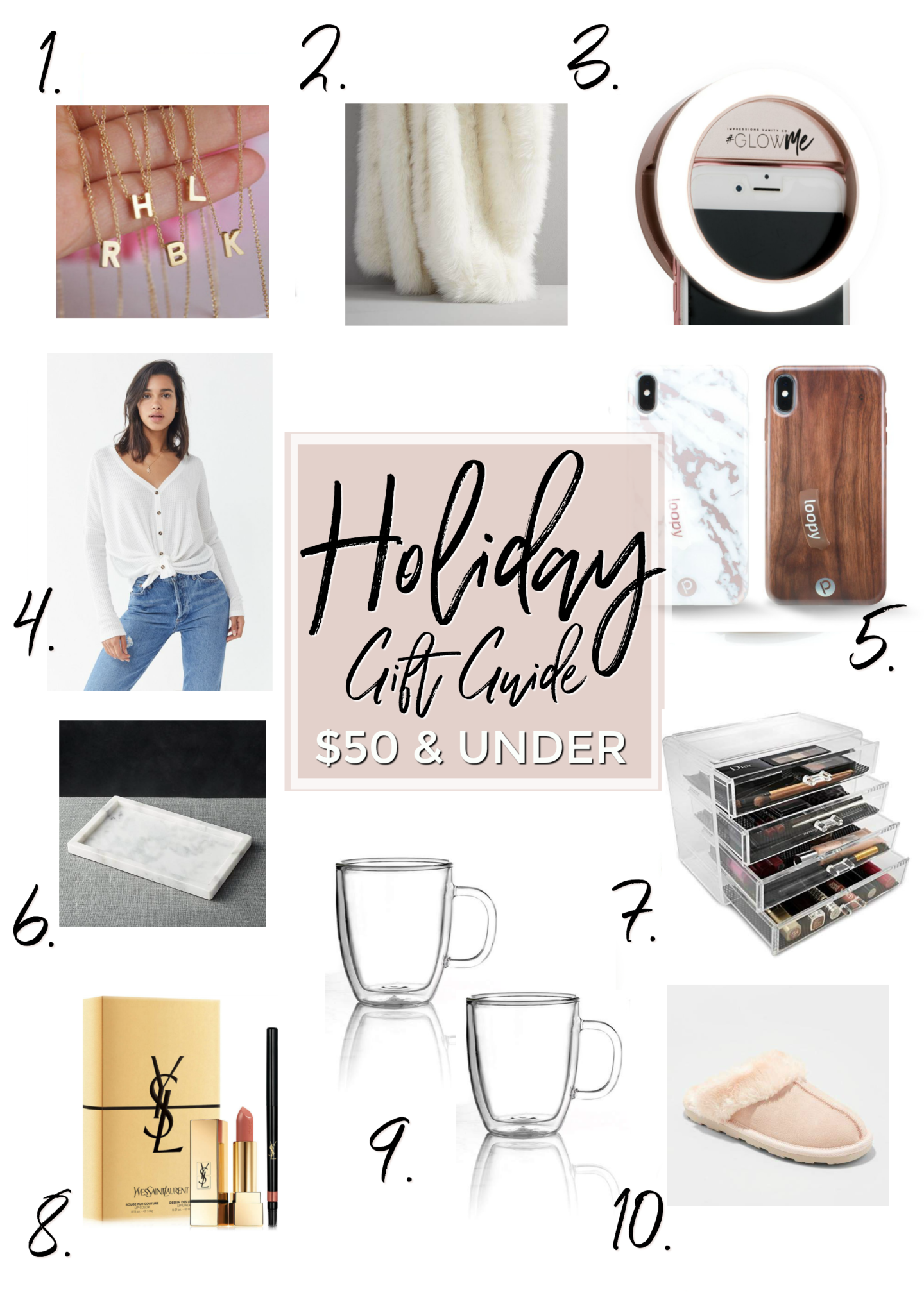 HOLIDAY GIFT GUIDE Under 50