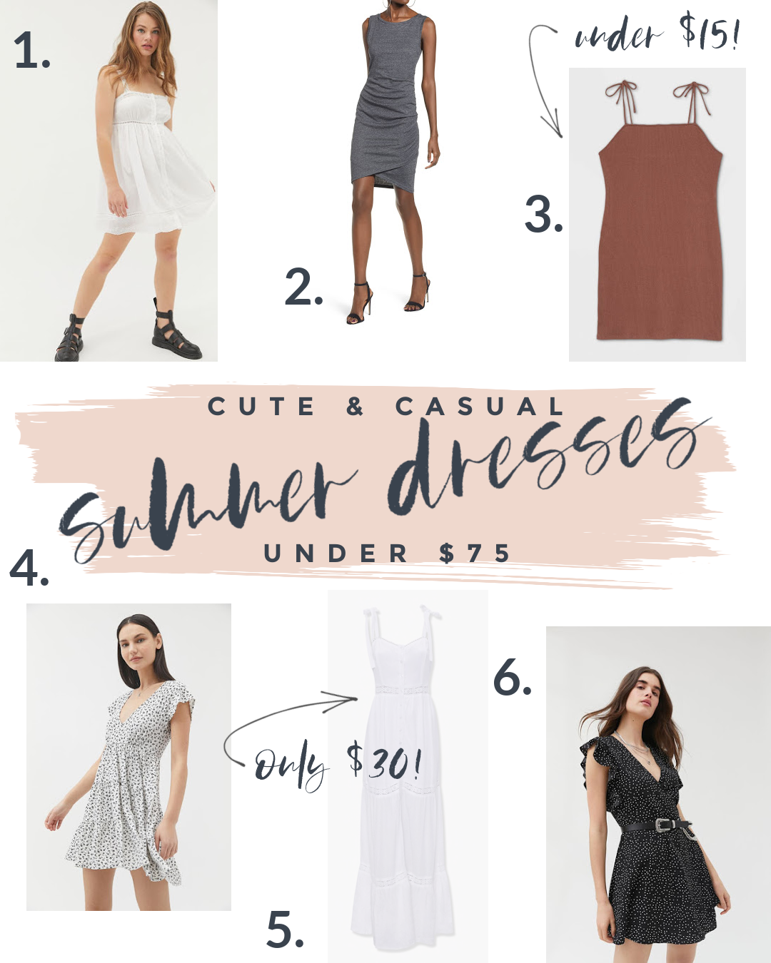 Casual Summer Dresses Under $75 | Urban 
